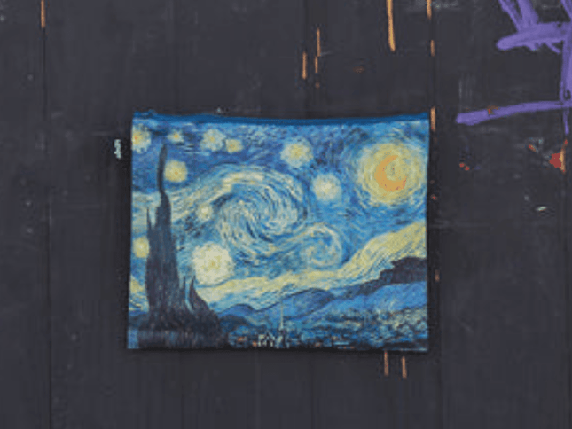 LOQI Van Gogh Zip Pockets Set of 3-1875027467757031425