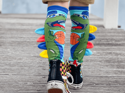 MADMIA Dinosaur Socks With Spikes Kids & Adults Age 6 - 99-1875027463734693889