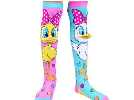 MADMIA Fluffy Duck Socks With Bill Toddler Ages 3 - 5-1875027467618619392
