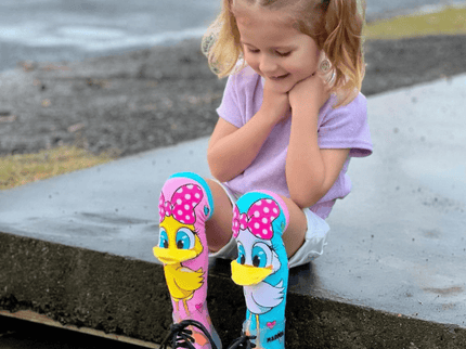 MADMIA Fluffy Duck Socks With Bill Toddler Ages 3 - 5-1875027467618619395