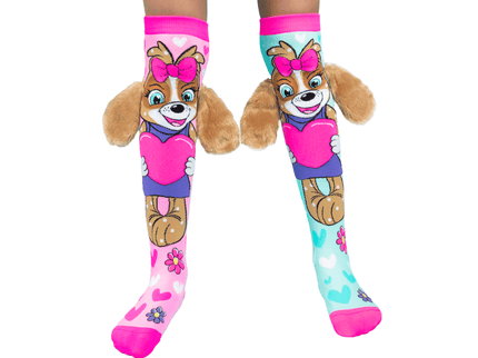 MADMIA Puppy Love Socks With Ears Kids & Adults Age 6 - 99-1875027467056582656