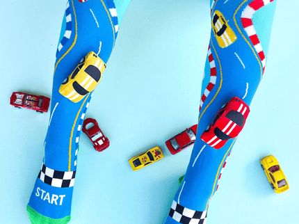 MADMIA Racing Cars Socks With Plush Cars Kids & Adults Age 6 - 99-1875027467329212419