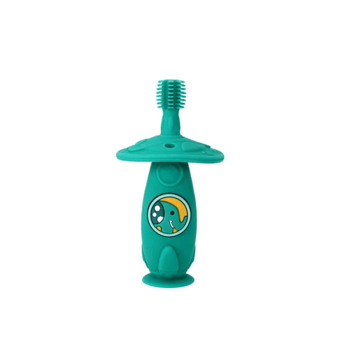 Marcus & Marcus -12M+ Self Training 360' Toothbrushes Ollie the Elephant green-1875027466767175680