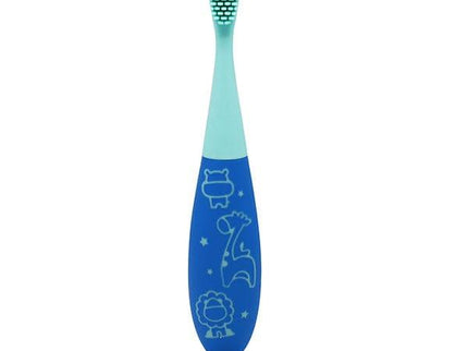 Marcus & Marcus - 24M+ Reusable Silicone Toothbrush blue-1875027475084480512