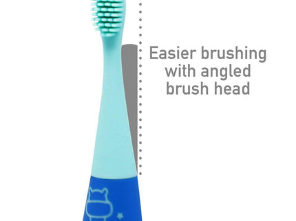 Marcus & Marcus - 24M+ Reusable Silicone Toothbrush blue-1875027475084480513