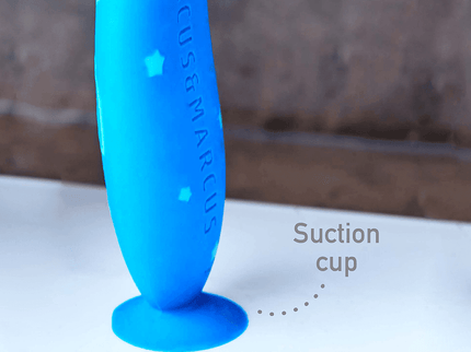 Marcus & Marcus - 24M+ Reusable Silicone Toothbrush blue-1875027475084480516