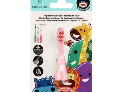 Marcus & Marcus - 24M+ Reusable Silicone Toothbrush Replacement Head blue-1875027508706021381