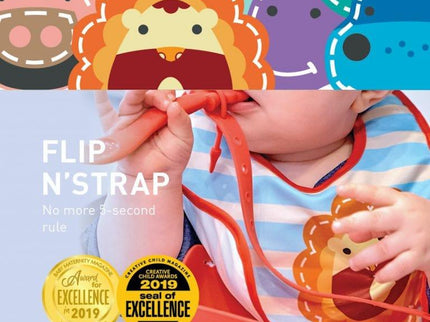 Marcus & Marcus- Flip N Strap Lola the Giraffe-Yellow-1875027509876232199