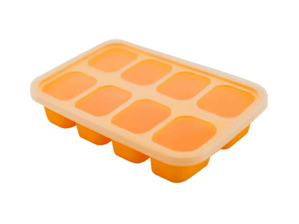 Marcus & Marcus-Food Cube Tray (1 o.z. x 8) Lola the Giraffe-Yellow-1875027458034634752