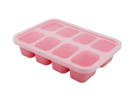 Marcus & Marcus-Food Cube Tray (1 o.z. x 8) Pocky the Pig-Pink-1875027458466648064