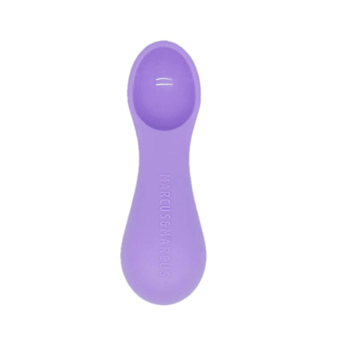 Marcus & Marcus- Palm Grasp Self Feeding Spoon Willo the Whale-Purple-1875027522161348608