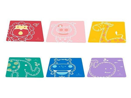 Marcus & marcus - Placemat Ollie the Elephant green-1875027481002643460