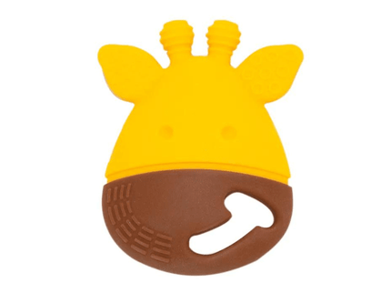 Marcus & Marcus- Sensory Silicone Teether Lola the Giraffe-Yellow-1875027415818964992
