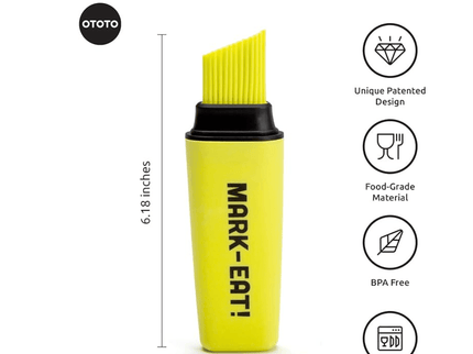 Mark-Eat!  Silicone Pastry/Basting Brush-1875027450442944513