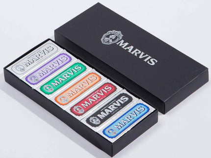 Marvis Black Box Toothpastes Giftbox  7 X 25ml-1875027543581659137