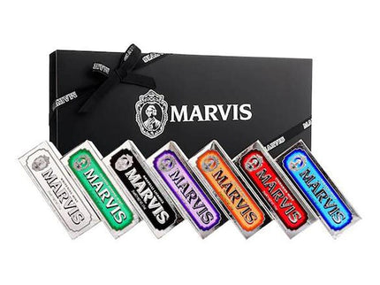 Marvis Black Box Toothpastes Giftbox  7 X 25ml-1875027543581659139