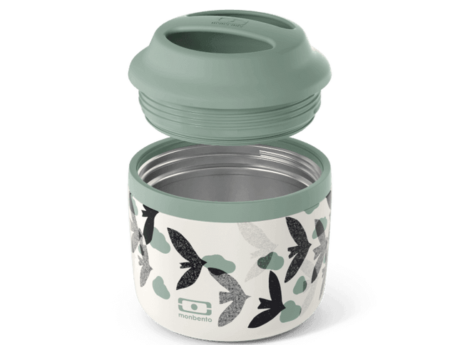 Monbento Element Graphic 550ML Thermos-Birds Birds-1875027396843933697