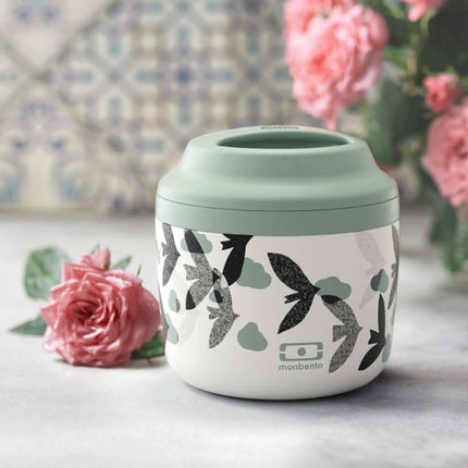 Monbento Element Graphic 550ML Thermos-Birds Birds-1954803050917007365