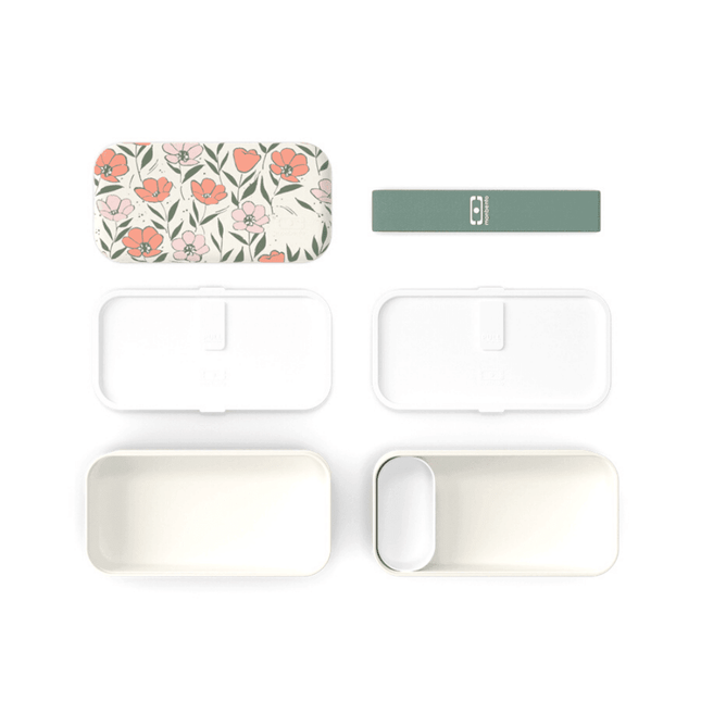 Monbento Original Graphic 1L Lunch Bento Box-Bloom Bloom-1973194098378674178