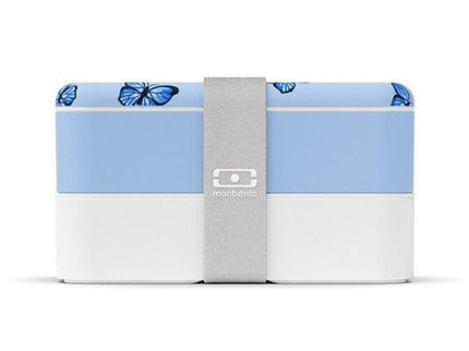 Monbento Original Graphic 1L Lunch Bento Box- Blue Butterfly Blue Butterfly-1875027407396802563