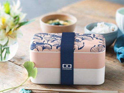 Monbento Original Graphic 1L Lunch Bento Box-Ginkgo Ginkgo-1875027407547797509