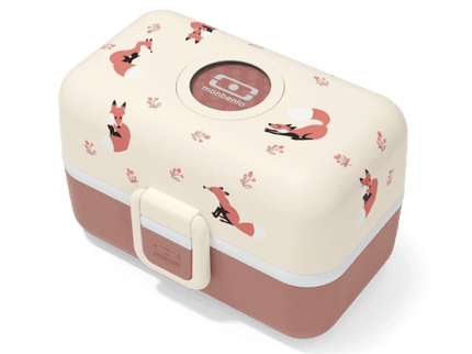 Monbento Tresor Graphic Kids's Bento Box- Cinnamon Fox Cinnamon Fox-1875027410882269184