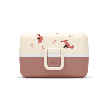 Monbento Tresor Graphic Kids's Bento Box- Cinnamon Fox Cinnamon Fox-1954803050740846596