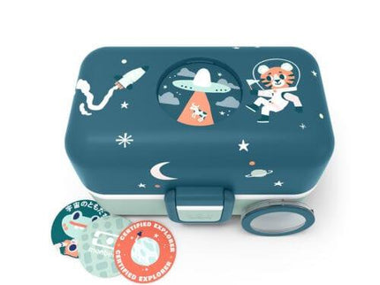 Monbento Tresor Graphic Kids's Bento Box- Cosmic Blue Cosmic Blue-1875027410601250817