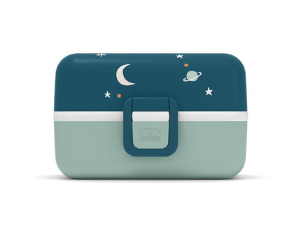 Monbento Tresor Graphic Kids's Bento Box- Cosmic Blue Cosmic Blue-1875027410601250819