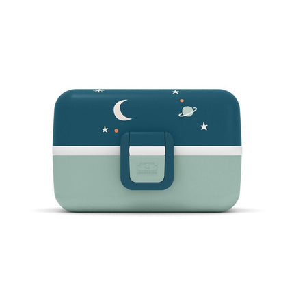 Monbento Tresor Graphic Kids's Bento Box- Cosmic Blue Cosmic Blue-1954803050392719363