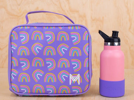MONTII.CO Insulated Lunch Bag - Rainbows-1875027451025952769