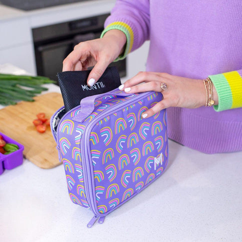 MONTII.CO Insulated Lunch Bag - Rainbows-1875027451025952770