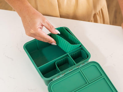 MONTII.CO Little Lunch Box Co | Bento Three - Apple-1875027462384128005