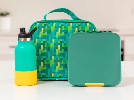 MONTII.CO Little Lunch Box Co | Bento Three - Apple-1875027462384128007