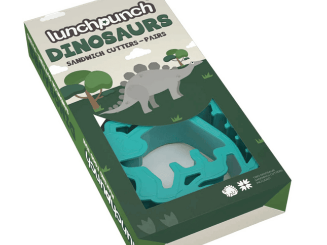 MONTII.CO Lunch Punch Sandwich Cutters | Dinosaurs-1875027510459240449