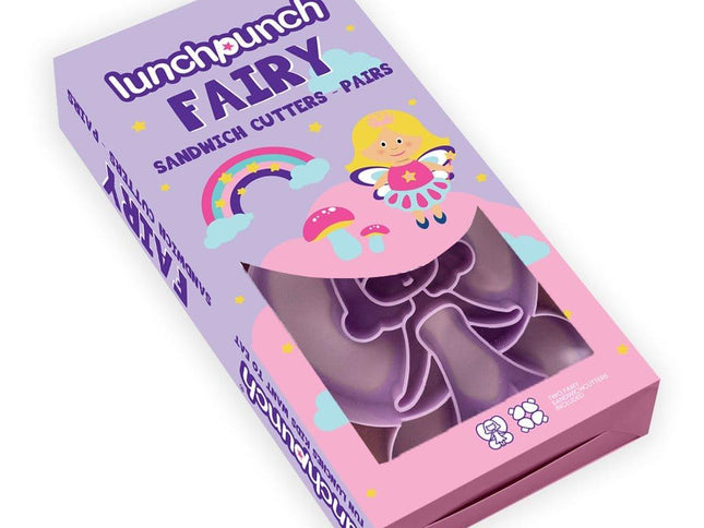 MONTII.CO Lunch Punch Sandwich Cutters | Fairy-1875027510593458177