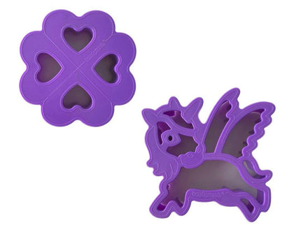 MONTII.CO Lunch Punch Sandwich Cutters | Unicorn-1875027511012888576