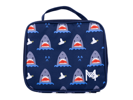 MONTII.CO Medium Insulated Lunch Bag - Sharks-1875027455488692224