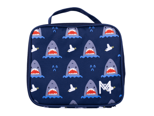 MONTII.CO Medium Insulated Lunch Bag - Sharks-1875027455488692224