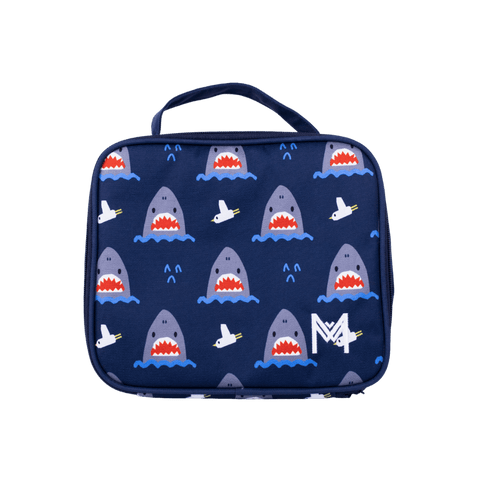 MONTII.CO Medium Insulated Lunch Bag - Sharks-1875027455488692224
