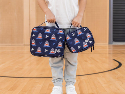 MONTII.CO Medium Insulated Lunch Bag - Sharks-1875027455488692226