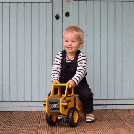 Moover Volvo Ride- On Truck- Yellow-1875027386744049668