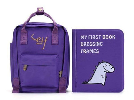 My First Book 2 | Busy Book | Dressing Frames Purple-1875027384168747017
