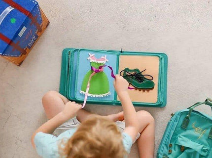 My First Book 2 | Busy Book | Dressing Frames Purple-1875027384168747013