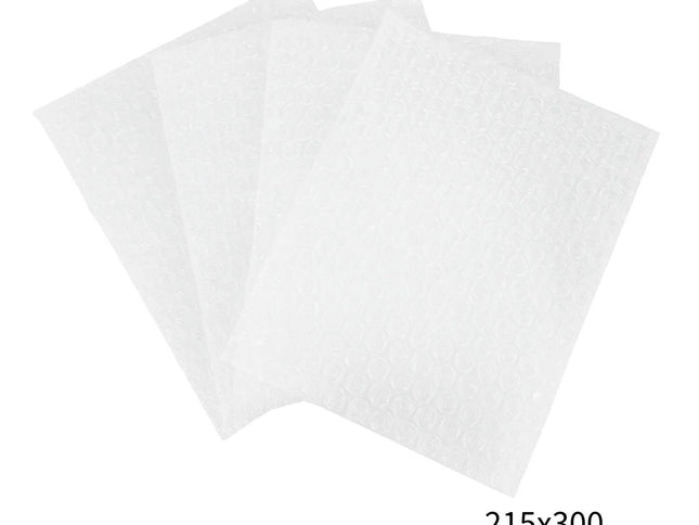 215x300mm Clear Bubble Pouch – 200 Pack-2029334122274623488