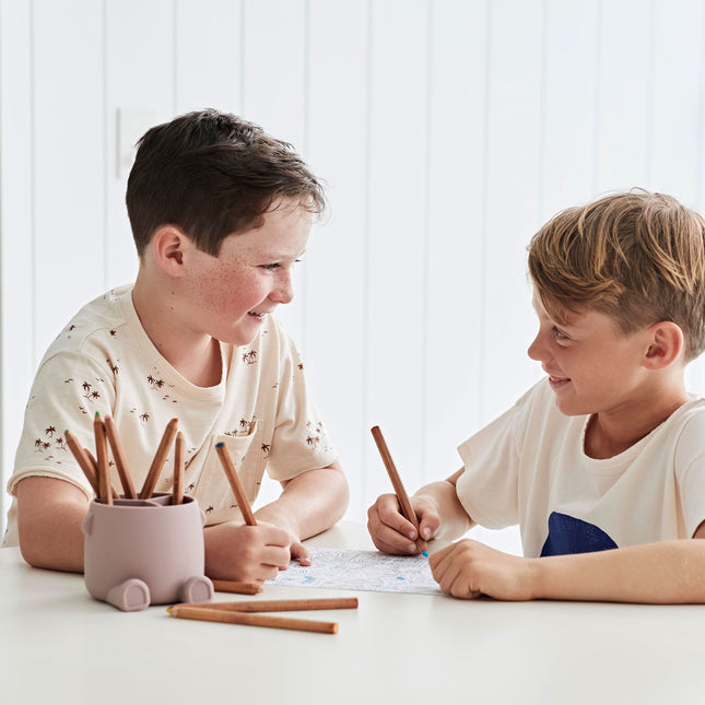 Nuuroo Leonora Silicone Pencil Can Mahogany-1954803051646816258