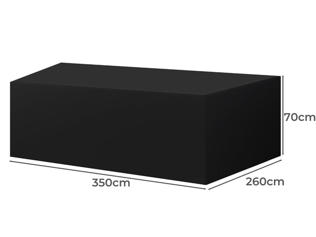Marlow Outdoor Furniture Cover Garden Black 15cm-1864184453774053378