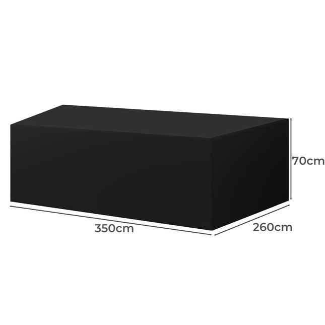 Marlow Outdoor Furniture Cover Garden Black 15cm-1975420436556681218