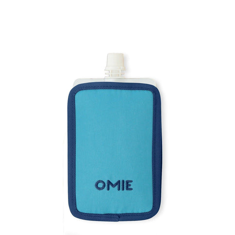 Omiebox OMIECHILL Freezable Yoghurt Pouch Blue-1875027441676849152
