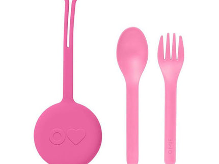 Omiebox Omiepod 3 PCE Cutlery Set Mint Green-1875027550728753152